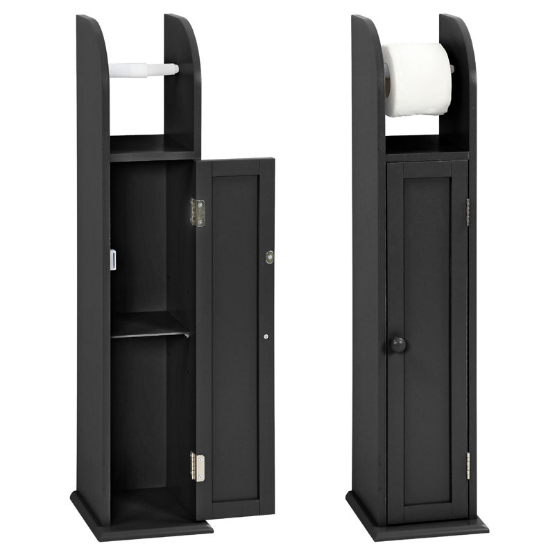 Toilet Paper Holder, Black