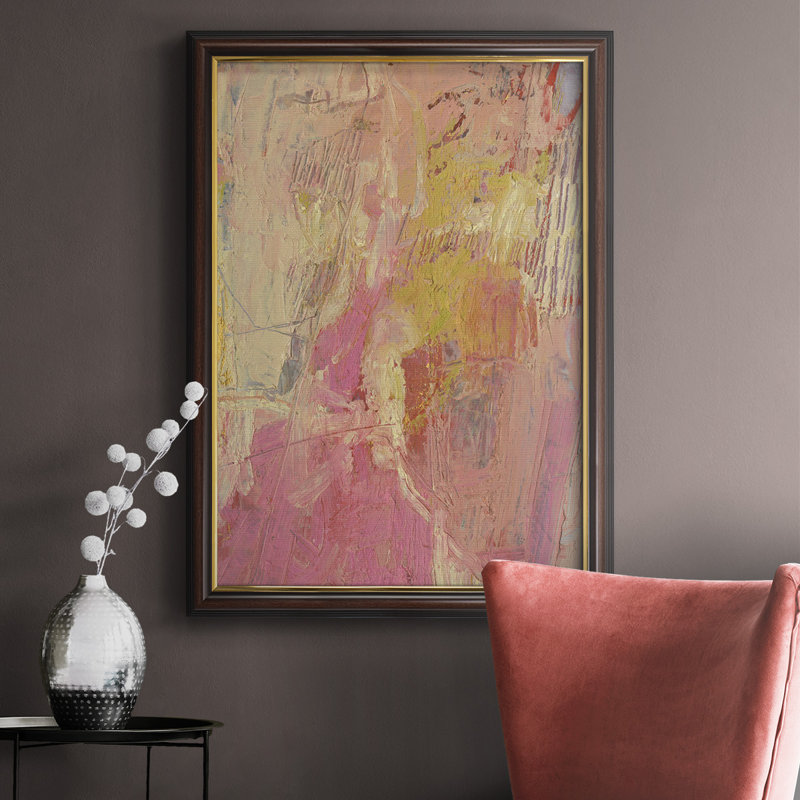 Serry I - Peinture sur toile encadrée, H 36 po x l 24 po x P 2,5 po