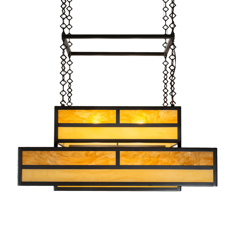 Hyde Park "T" Mission 8 - Light Chandelier