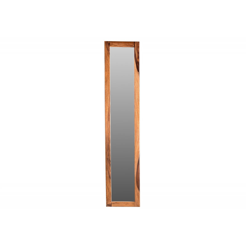 Toronto Wood Floor Mirror, Walnut