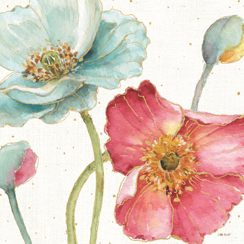 «Spring Softies II» par Lisa Audit, reproduction d'art sur toile tendue, H 20 po x l 20 po