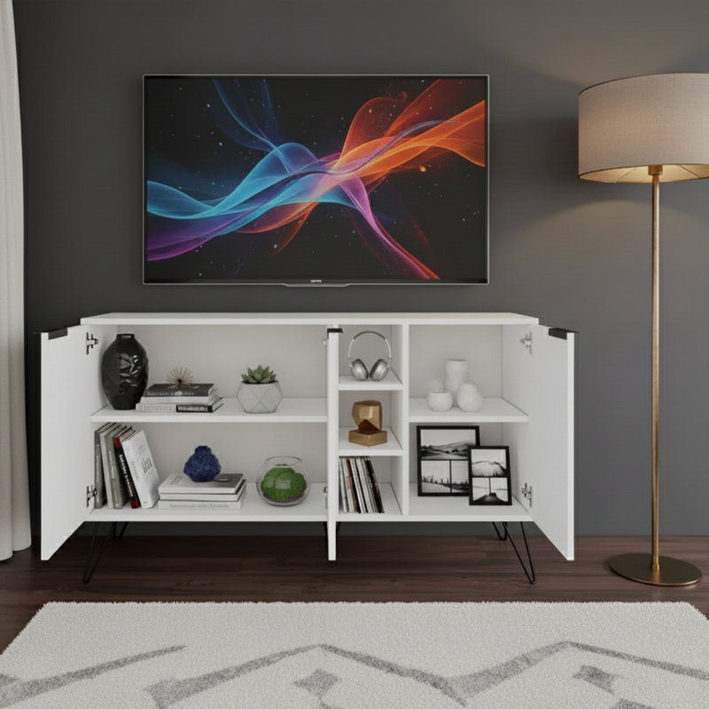 Console Aspin, Blanc