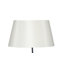 Martha Oval Silk Mix Tapered Lampshade-1696193128-1628503640