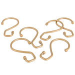 Metal Rust Resistant Shower Curtain Hook