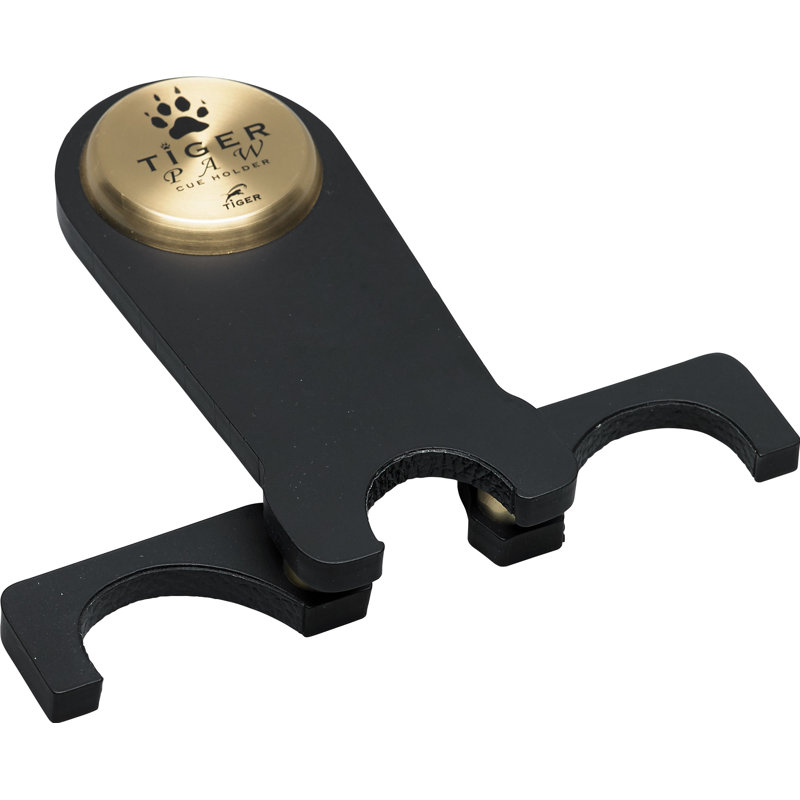 Cuestix Pool Table Accessory, Black/Gold