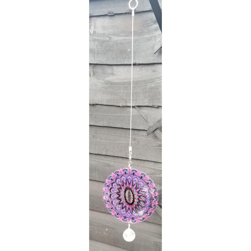 Macarter Metal Abstract Suncatcher, 39cm H x 10cm W x 3cm D