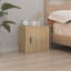 Jasemin 50cm W Manufactured Wood Bedside Table-1819040095