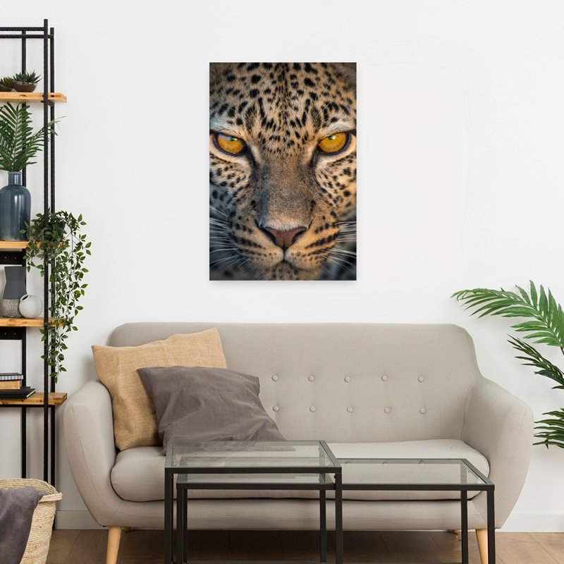 Léopard Panthera Pardus, H 24 po x l 16 po