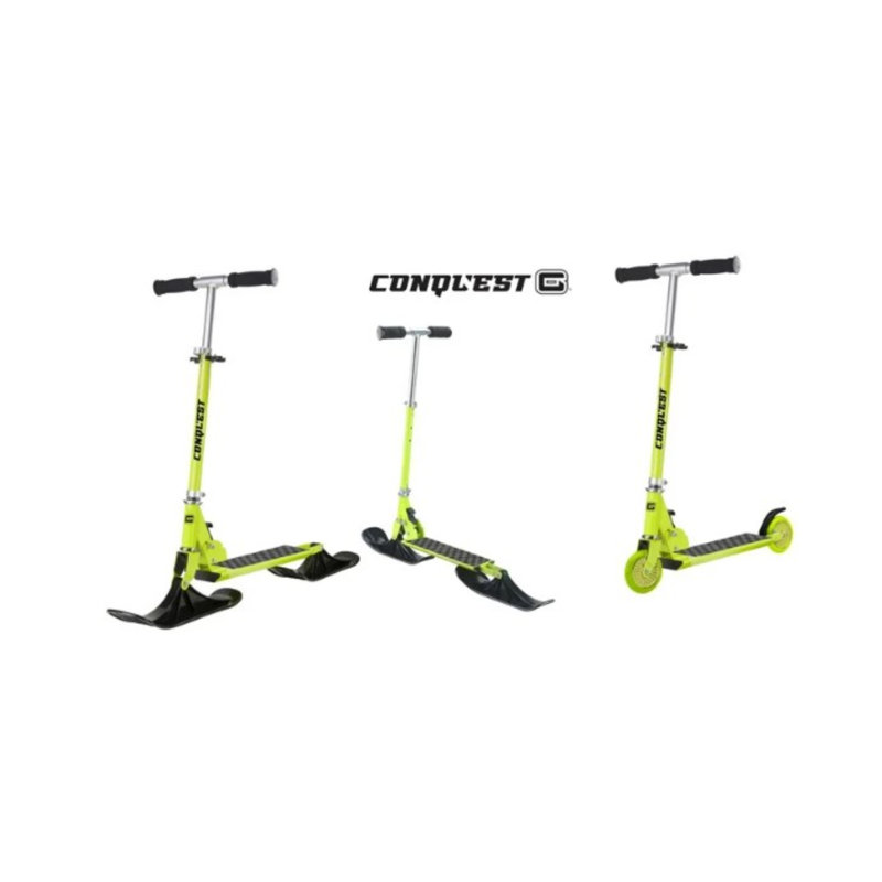 Conquest Xtreme Convertible Snow and Road Scooter