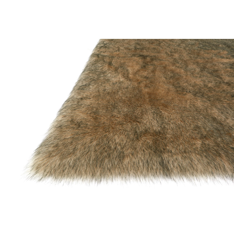 Ashleigh Faux Fur Indoor Rug, Runner 2'6" x 7'6"