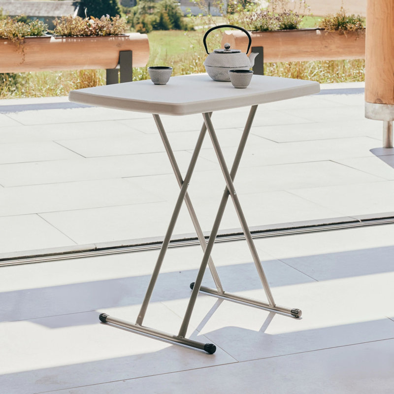 Carinda Rectangular Extendable Outdoor Dining Table - 76.5 cm W 49.5 cm D