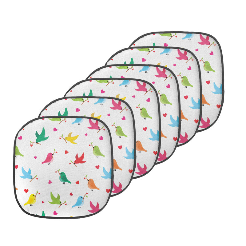 Coussin de siège papillon