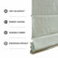 Store romain simple sans cordon occultant 31 po x 64 po Quincy Linen-113546553-113546546