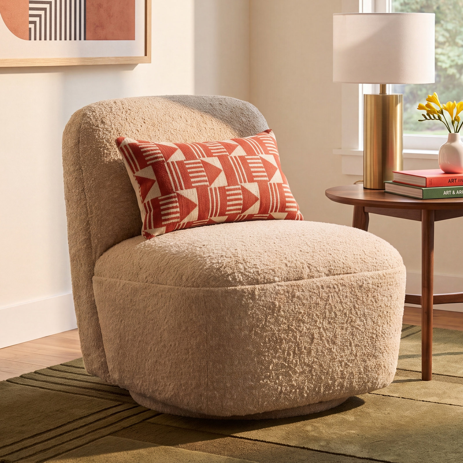 Bram Swivel Armchair