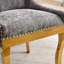 Chaises de salle à manger en chenille