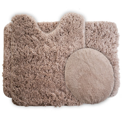 Ensemble de tapis de salle de bain de trois articles Lavish Home