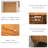 Modern Burlywood Solid wood Shoe Storage
