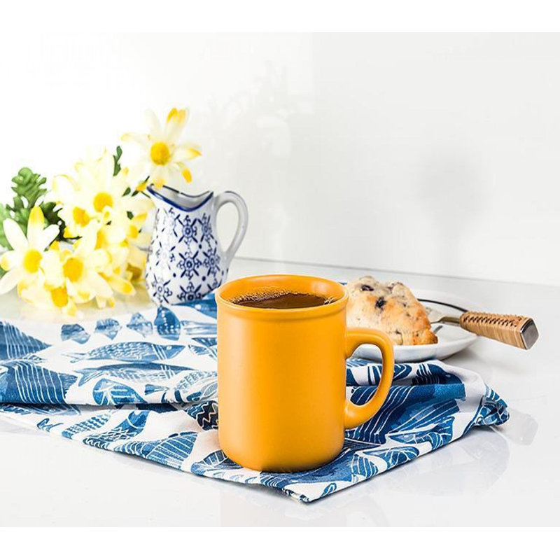 Classic Matte Mug, Dark Yellow