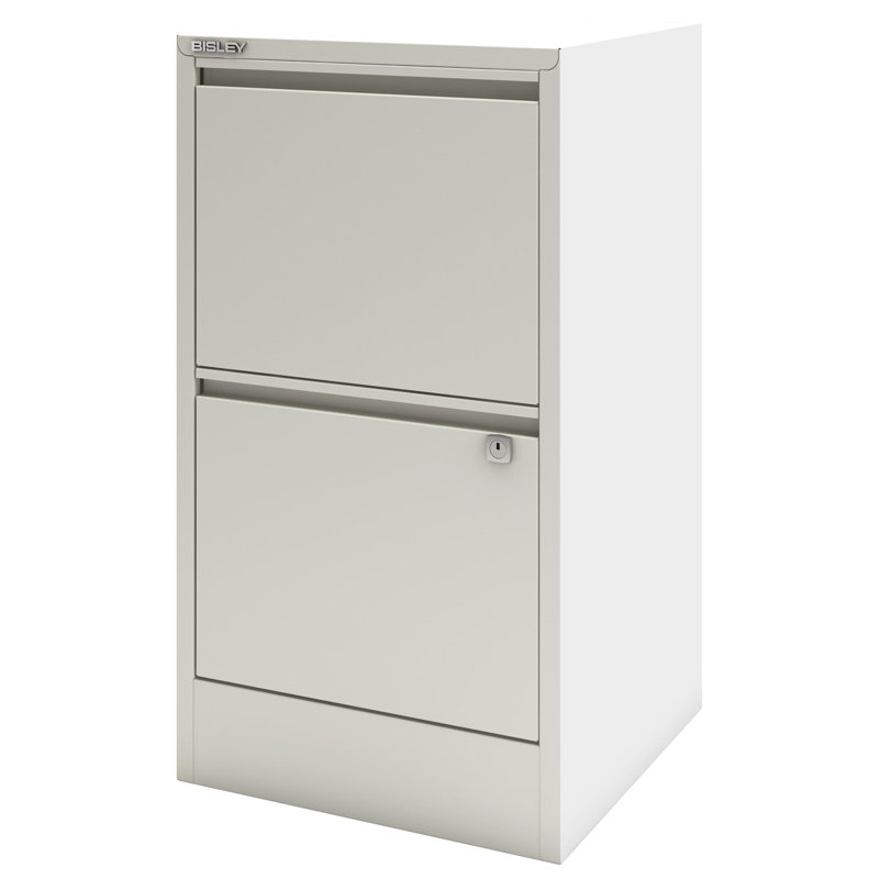 Home Filer 2 Drawer Filing Cabinet, White