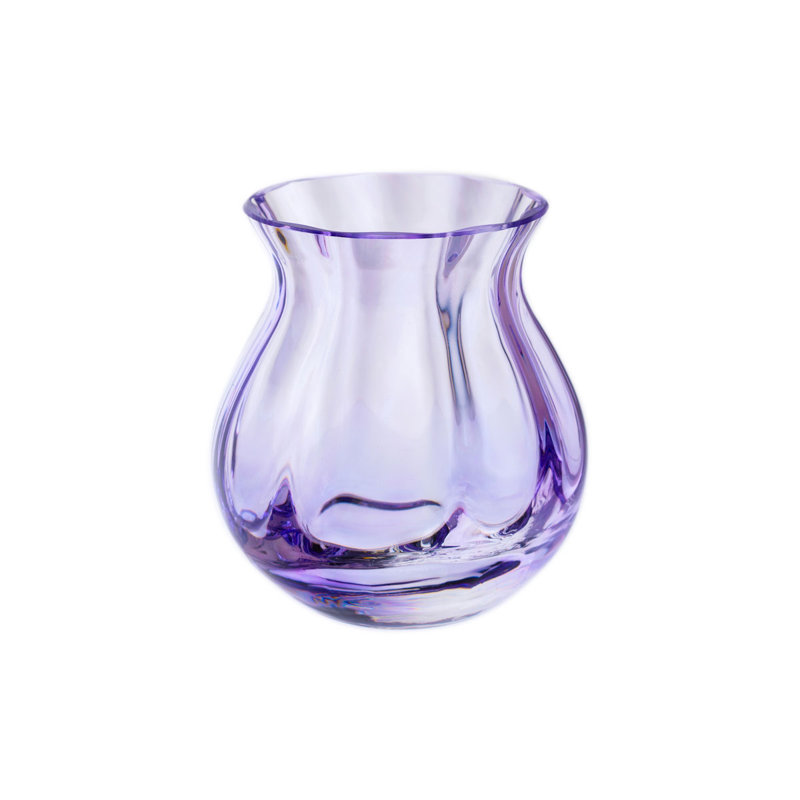 Artisan Collection Round Vase Violet, Purple