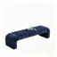 Banc de lit en chenille sans accoudoirs-776241479