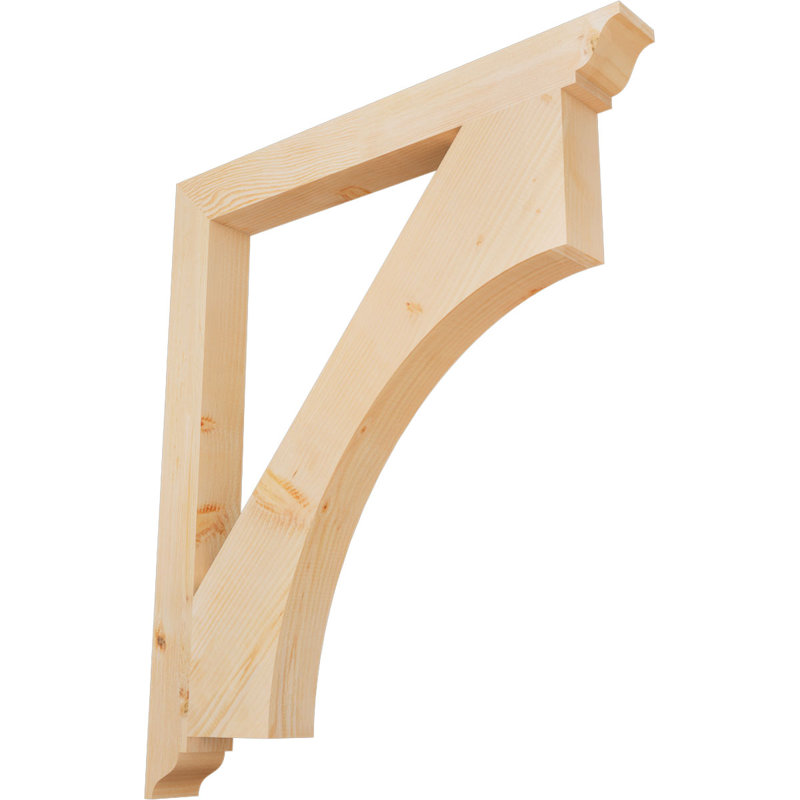 Support traditionnel Westlake, Lisse, H 44 po x l 3,5 po x P 38 po, Douglas