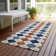 Machine Washable Indoor/Outdoor Kaczor ACN2237 Geometric Rug