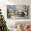 Christmas Holiday Arts - Toile tendue avec châssis