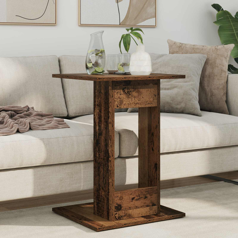 End Table, Old Wood