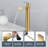 Waterfall Single Handle Tall Bathroom Faucet With Pop Up Drain-121781444