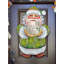 Décoration murale de porte de noël en forme de noël de père noël celtique