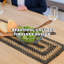 Chemin de table d'intérieur tressé en jute de qualité supérieure Kimmel, taille 11 po x 36 po-78341103-69335907-75845079