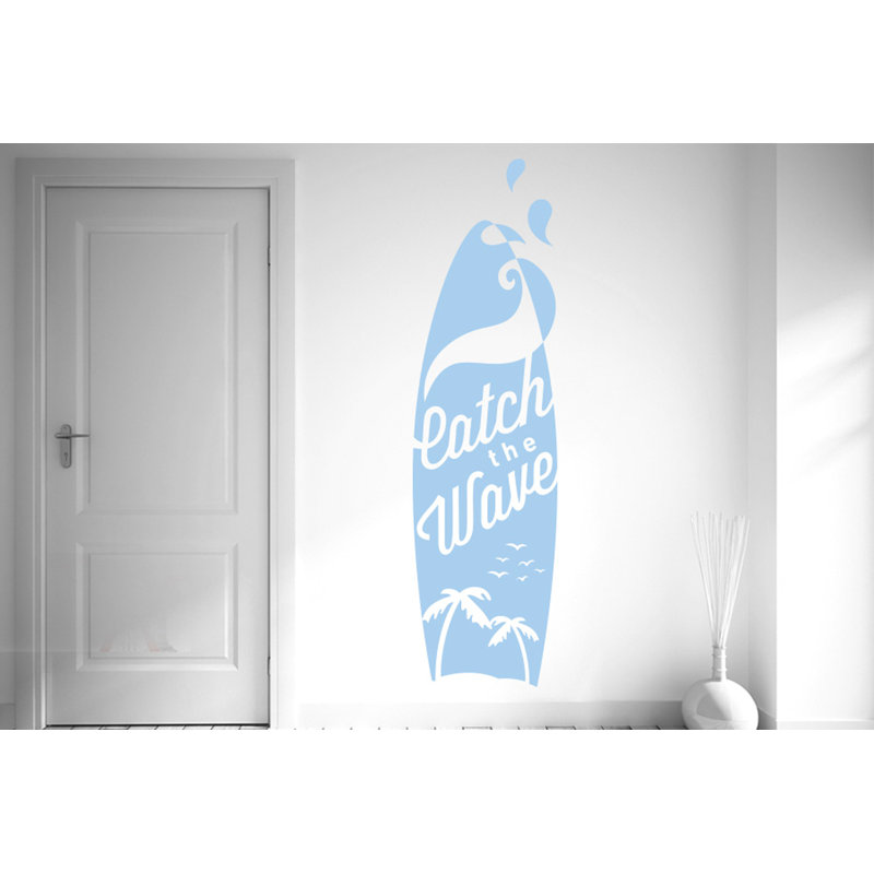 Nautical & Beach Wall Decal, Light Blue