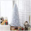 Sapin de Noël artificiel à forme allongée non illuminé avec branches réalistes, sapin d'Halloween avec 618 pointes-1407300579-1407300578
