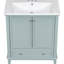 Meuble-lavabo 30 po avec lavabo en céramique
