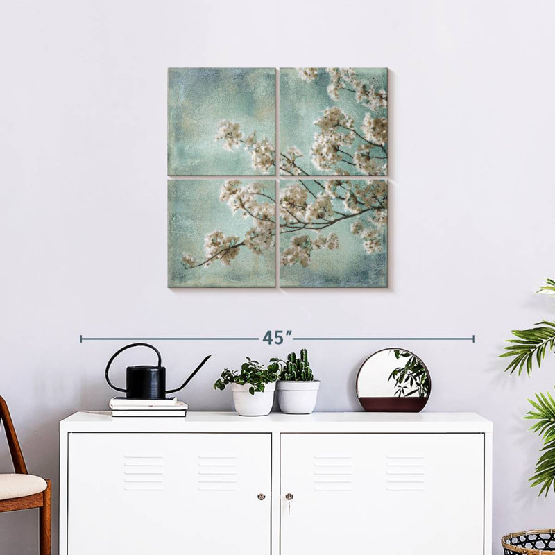 Harnek Aqua Blossoms I