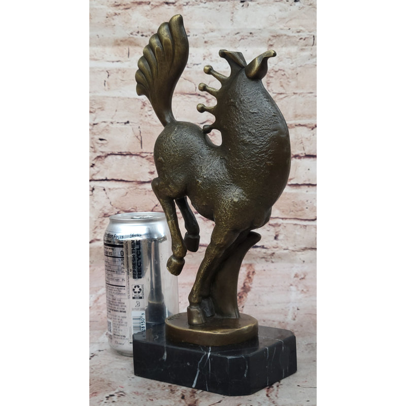 Sculpture de cheval en bronze