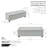 Corneshia Faux Leather Upholstered Storage Bench-1449890637