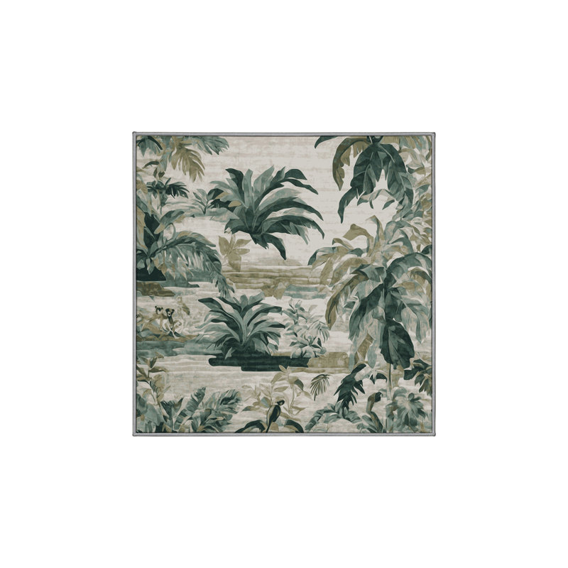 Tapis gris soyeux et moelleux, Carré 3 pi