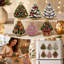 Décoration de Noël bricolage aimant de réfrigérateur ensemble de six pièces magnétiques faites à la main pour réfrigérateur