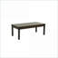 Table basse traditionnelle en faux marbre brun Ensemble de tables de bout, facile à assembler pour le salon