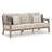 Frankie 75.88'' Wide Straight Aluminum Patio Sofa with Cushions