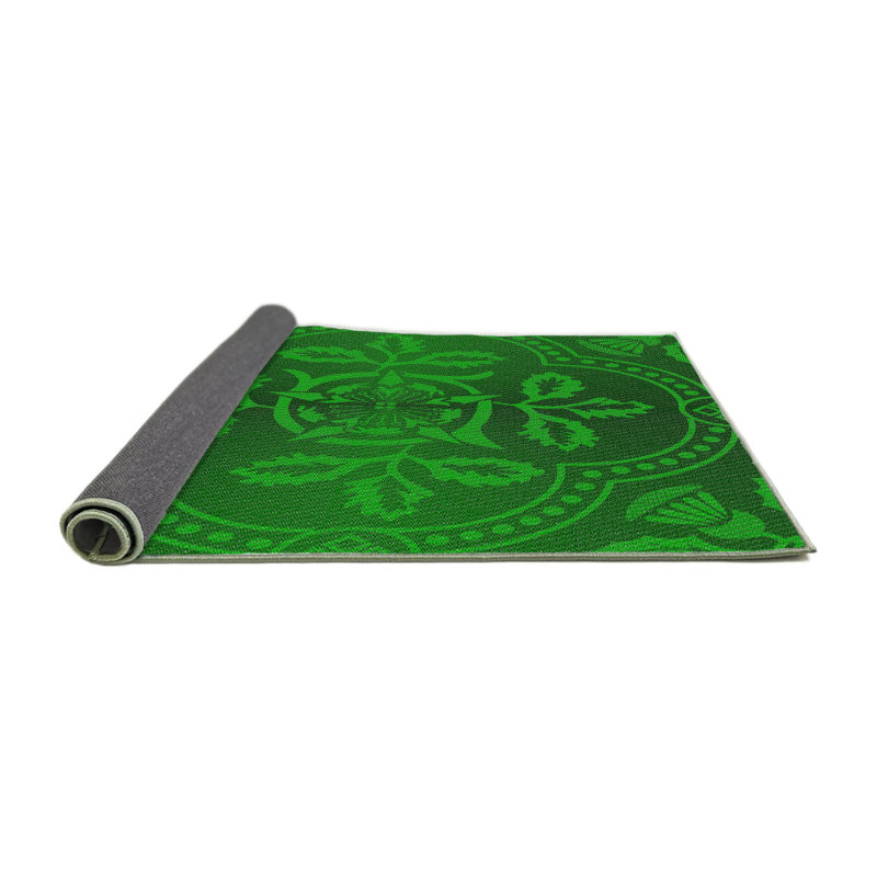 Vert Tapis décoratif, Rond 6 pi