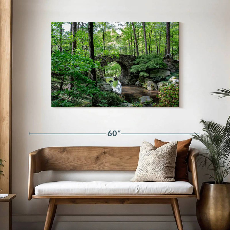 Lilie Ozarks Stone Moon Bridge, 30" H x 45" W