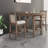 Extendable Dining Table Sets(must Include Both Table And Chair) Rustic Wood