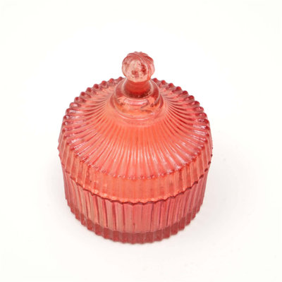 Posh Radiance Scented Wax Candle - Orange, Handmade Glass Vessel, Soy Wax Blend for Long-Lasting Burn and Enhanced Ambiance