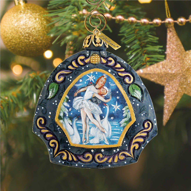 Treasured Memories 3'' Handmade Wood Holiday Shaped Ornament