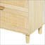 Commode 59 "en rotin avec tiroirs