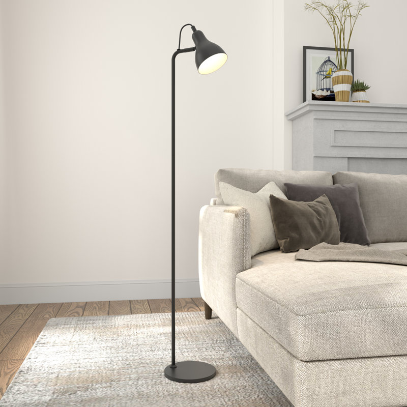 Gulien 53'' Task Floor Lamp, Matte Black