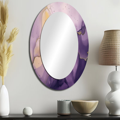 Lefkowski - Miroir abstrait en métal